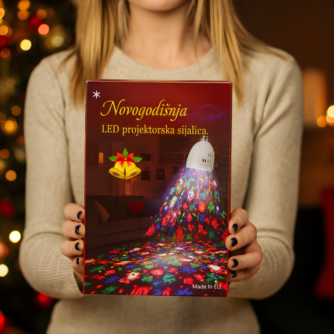 Led Novogodišnji Projektor Sijalica