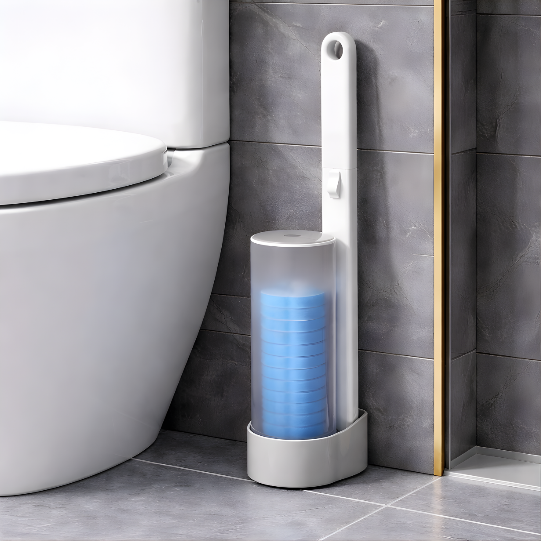 FreshClean™ WC Četka sa Jednokratnim Glavama (8 komada)